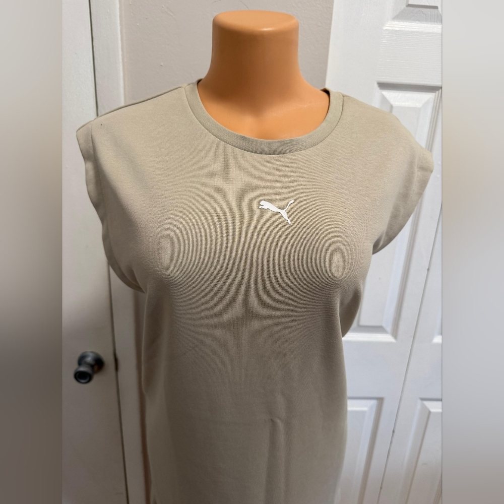 NWT Puma Women's Beige sport dress size L - Picture 2 of 7
